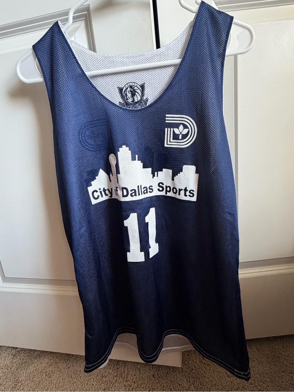 Smash Athletics Mavericks City of Dallas Sports Jersey Tank #11 medium